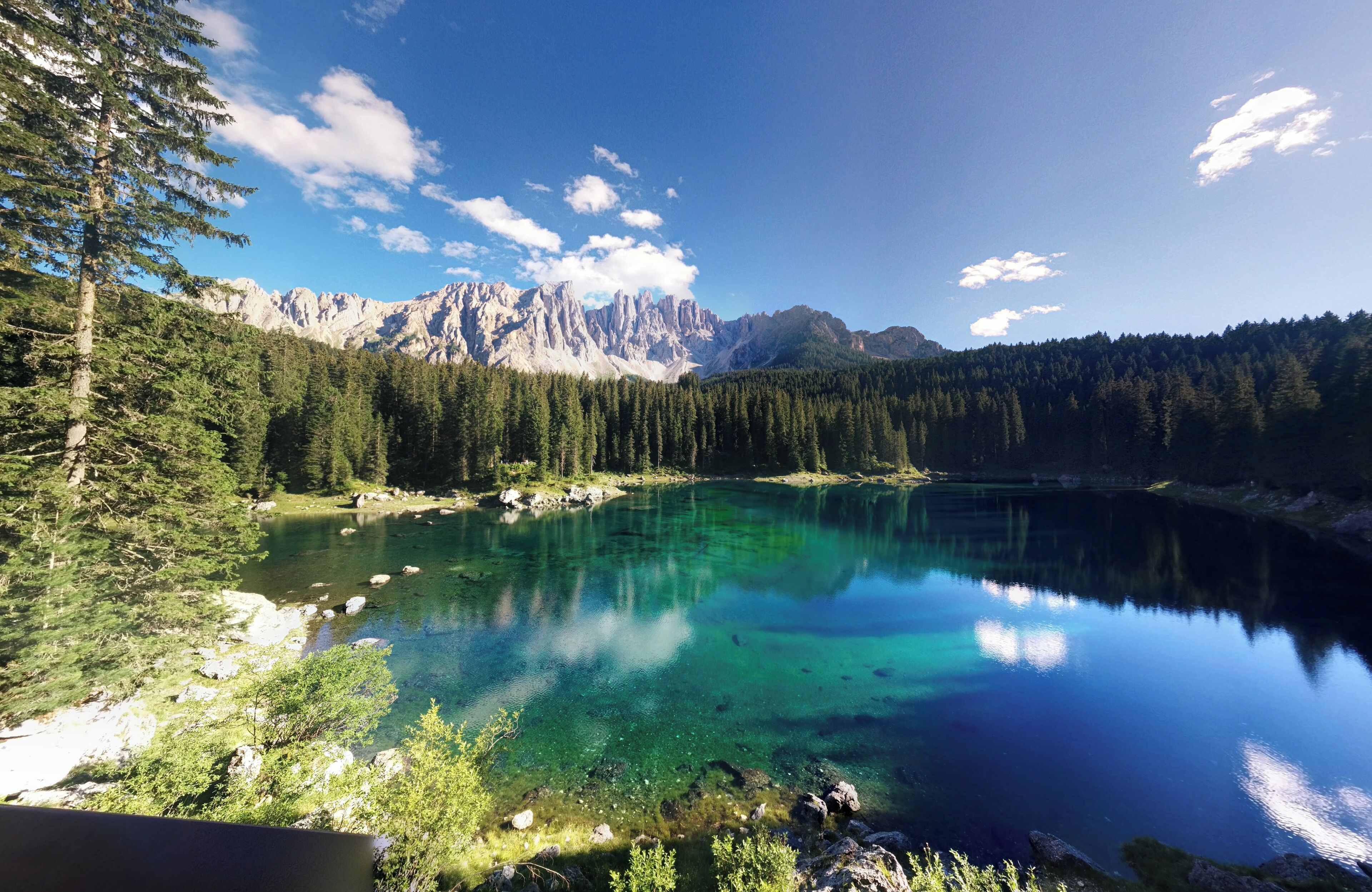 Lago di Carezza a luglio 2016