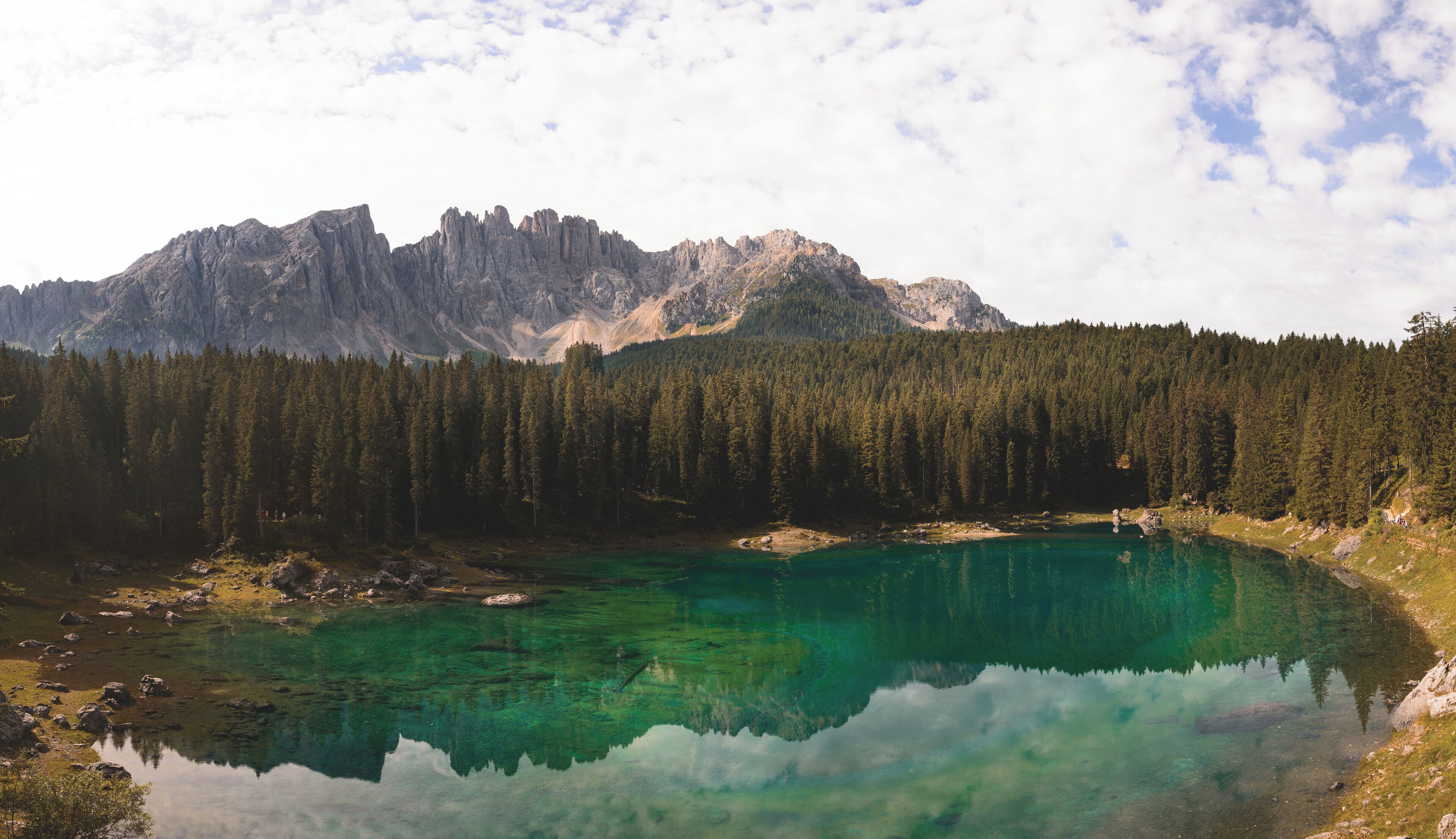 Lake of Carezza, Carezza, Nova Levante, Italy
