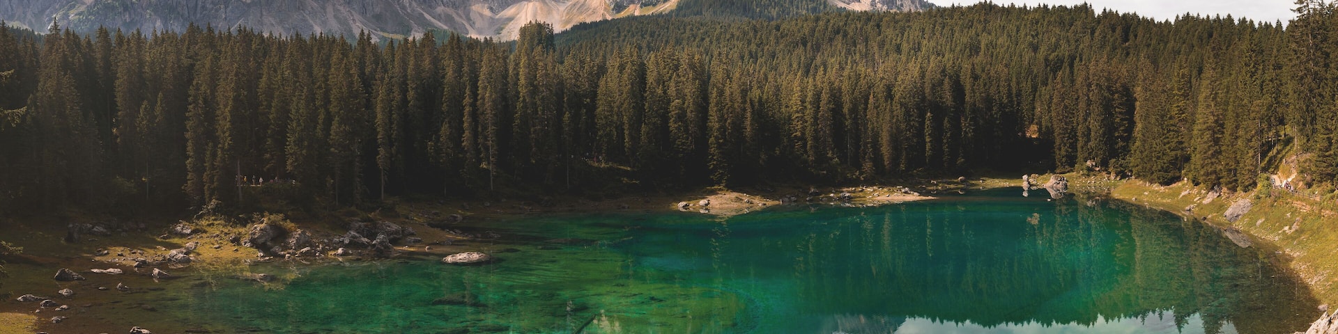 Lake of Carezza, Carezza, Nova Levante, Italy