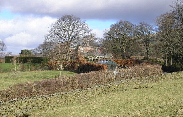Middle Bank House A house at Barbon seen from the footpath.