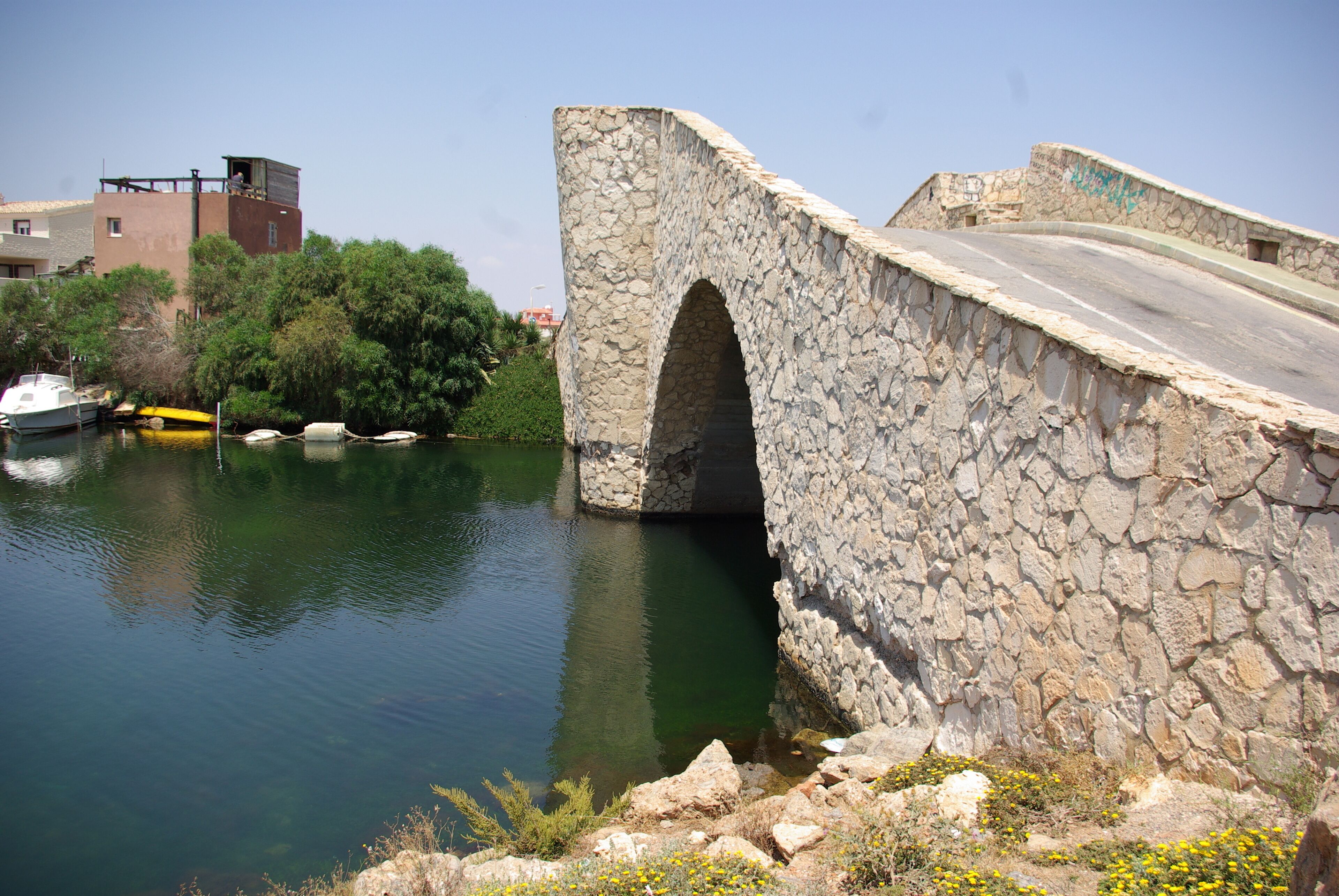 ® MAR MENOR LA MANGA PUENTE DEL ALIVIADERO