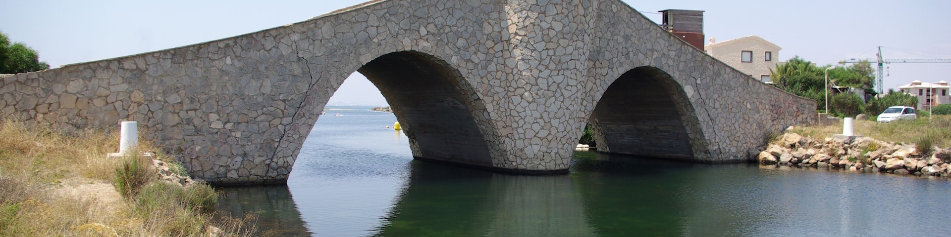® MAR MENOR LA MANGA PUENTE DEL ALIVIADERO