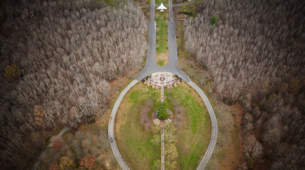Aerial View of Park in New Jersey