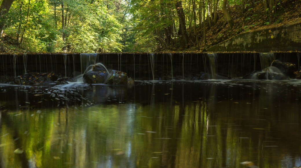 Water barrage near to the Lonauer waterfall