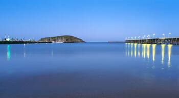 A panoramic image of the Coffs Harbour Jetting in the Mid North Coast of NSW, Australia