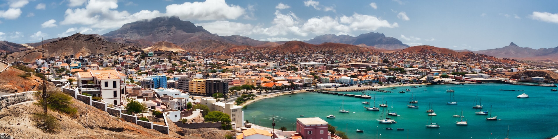 Mindelo, Cape Verde, cityscape