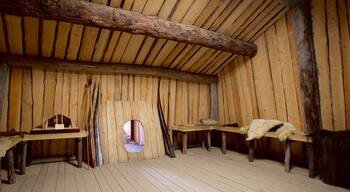 阿拉斯加土著人遺產中心 设有 內部景觀