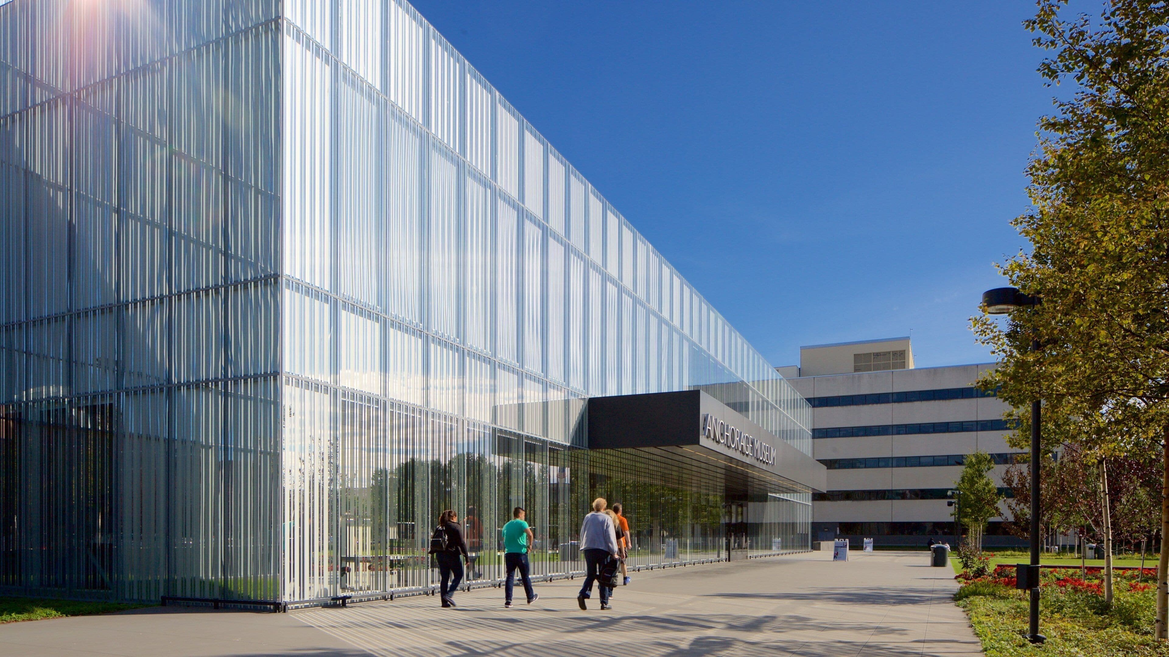 Anchorage featuring street scenes