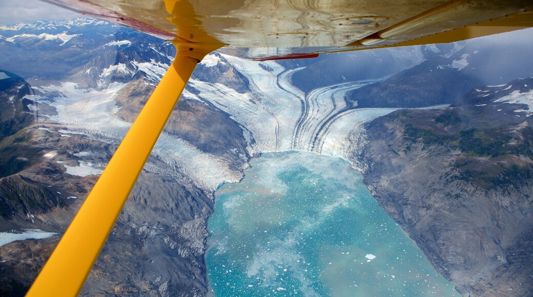 Parc d\'Ătat de Chugach qui includes avion et vues littorales
