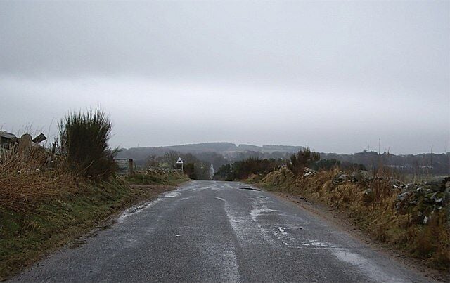 Gask Summit Minor road between B9119/A944 roads.
