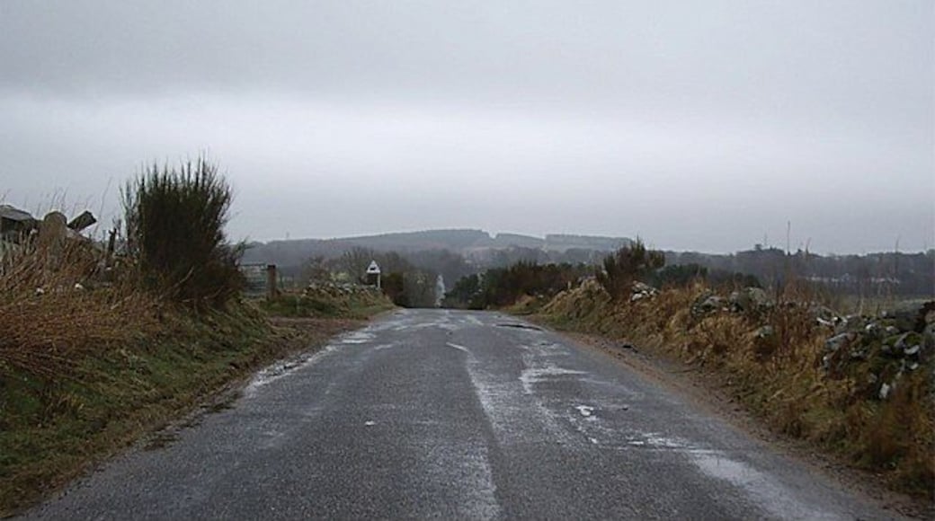 Gask Summit Minor road between B9119/A944 roads.