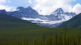 Columbia Icefield featuring snow, landscape views and mountains