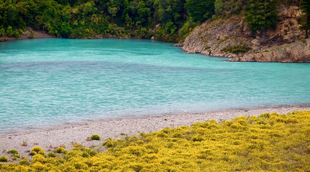 Rakaia Gorge bevat een meer of poel
