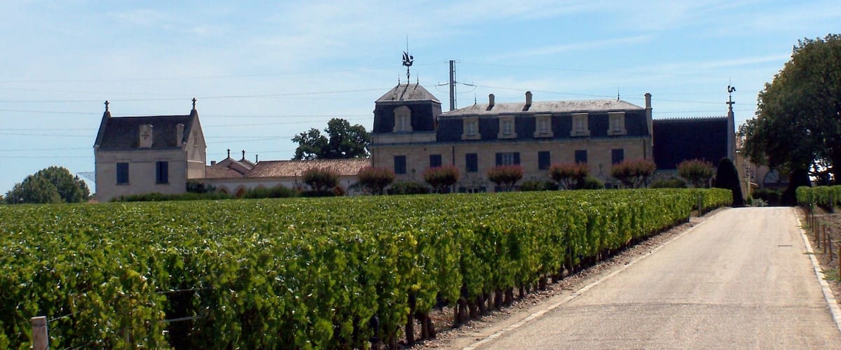 Château la Mission Haut-Brion in Pessac (Gironde, France)