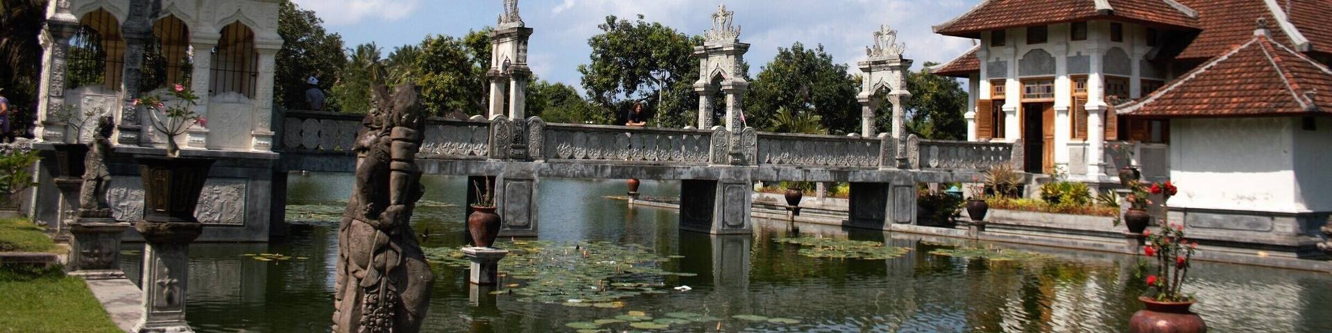 #bridge at Taman Soekasada Ujung #Water #Palace in east #bali