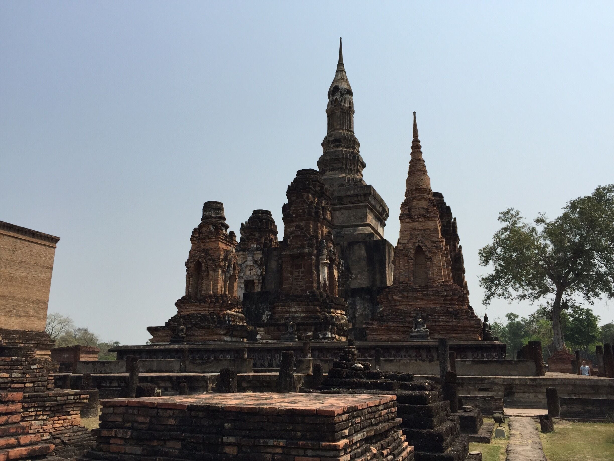 This Wat is Humongous. Plenty of Buddha all over this site. It would have been majestic. It is still amazing. 