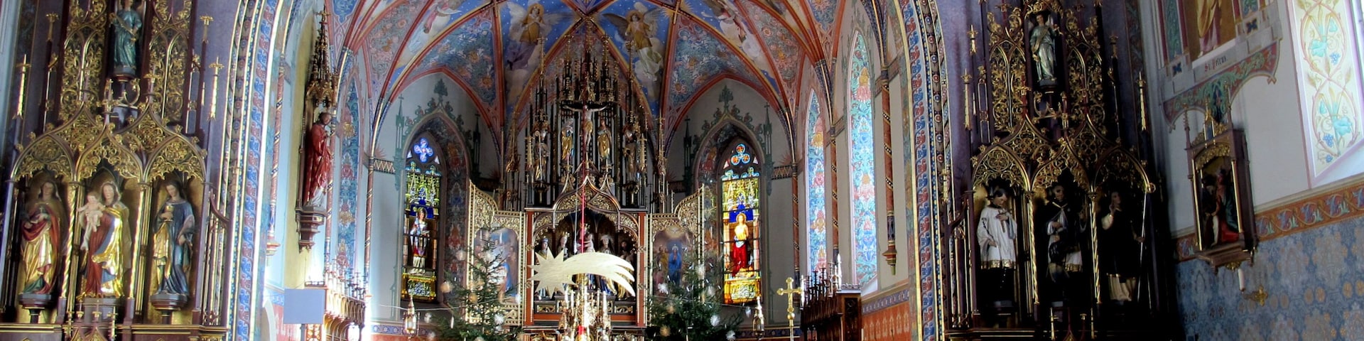 Pfarrkirche in prächtiger Neugotik