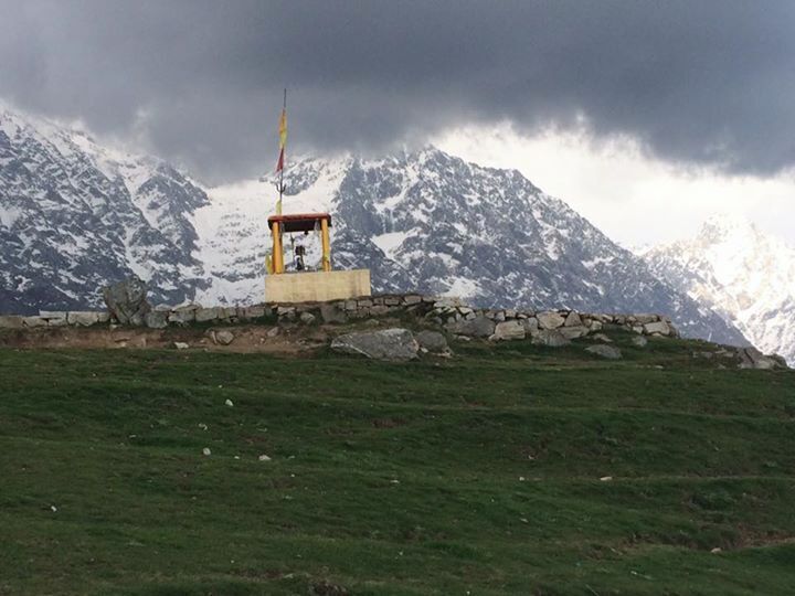 end of a short hike - Afternoon at Triune, near Dharamshala