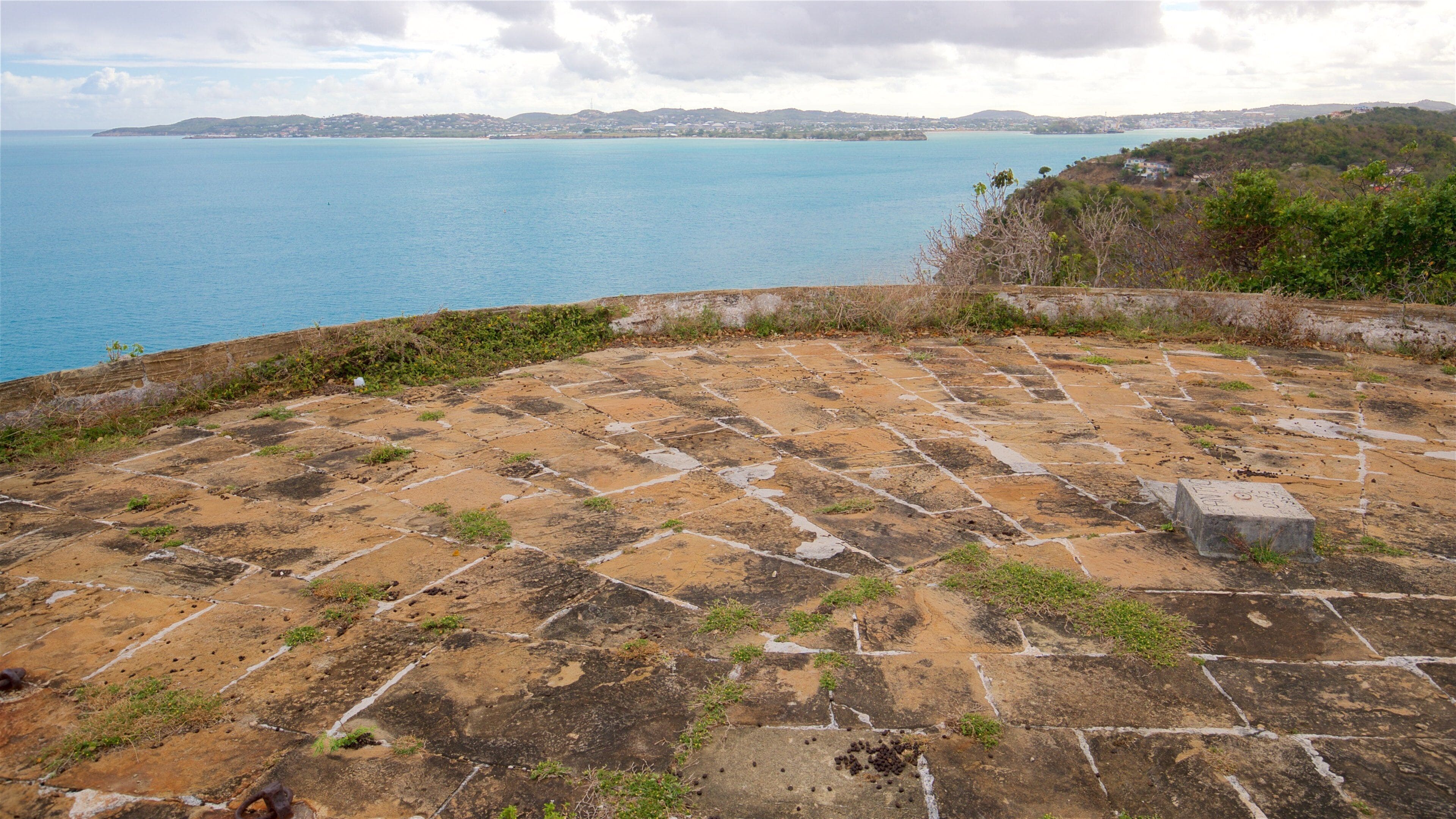 Fort Barrington featuring general coastal views and views