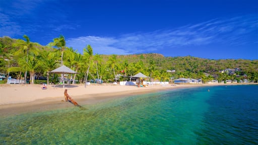 Galleon Beach featuring general coastal views, tropical scenes and a sandy beach