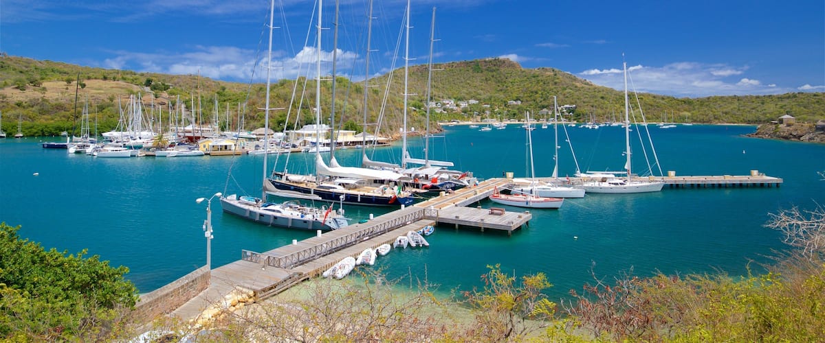 Antigua qui includes baie ou port