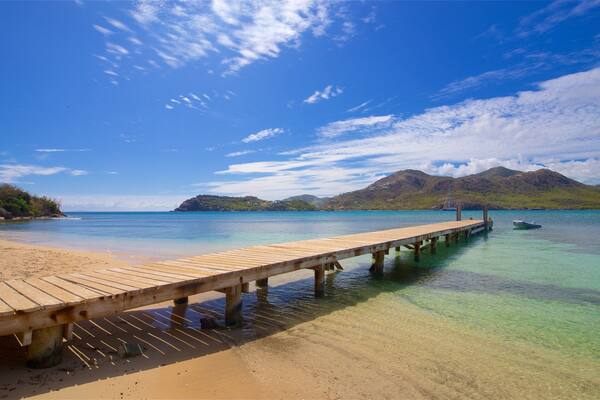 Pigeon\'s Point Beach featuring general coastal views and a beach