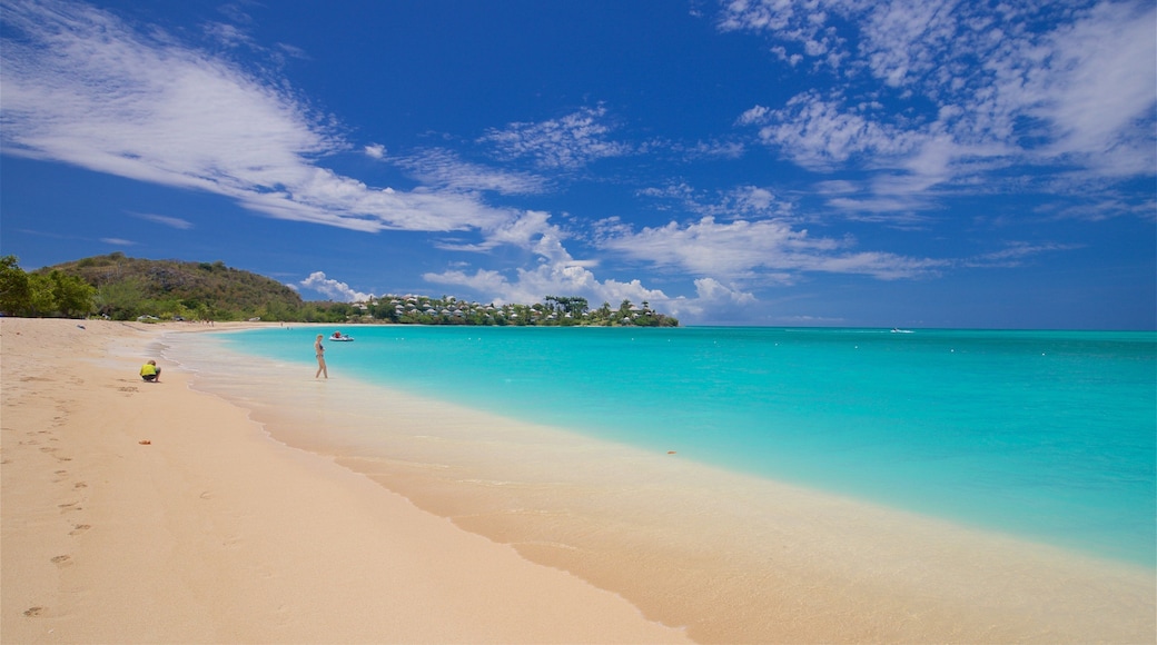Valley Church Beach showing a beach and general coastal views