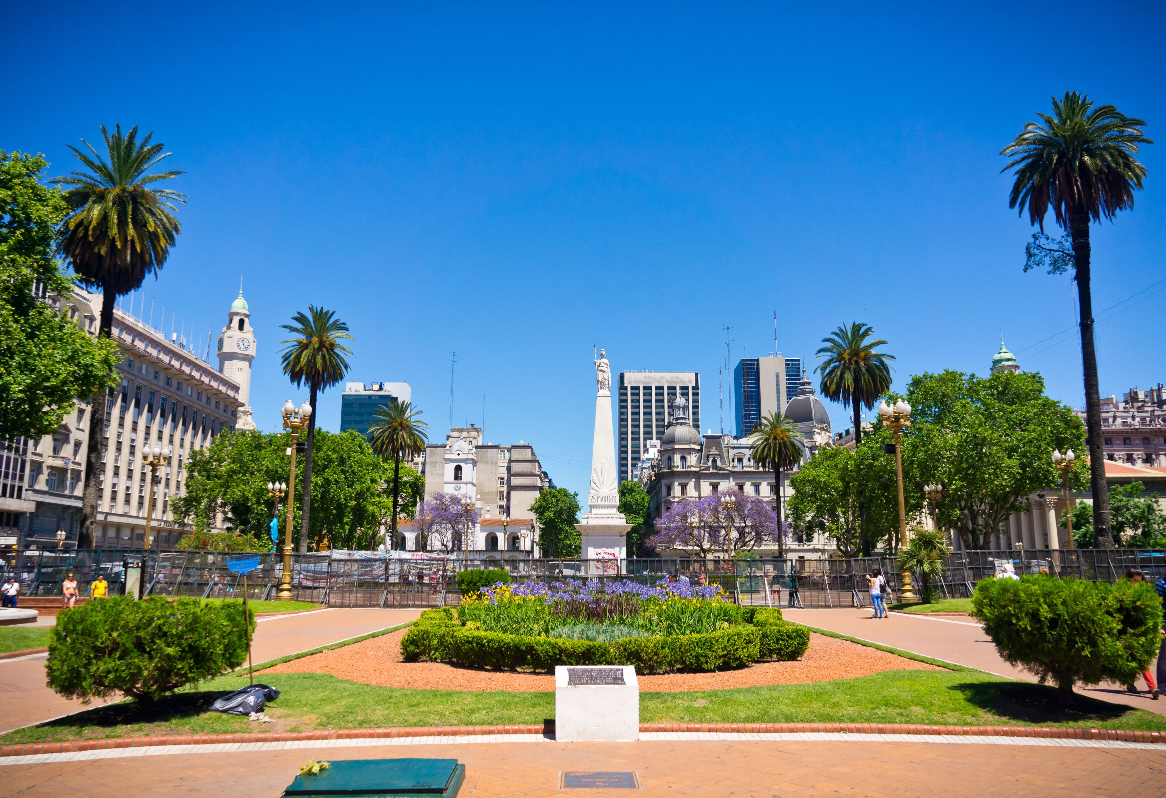Beuatiful view of Buenos Aires capital of Argentina