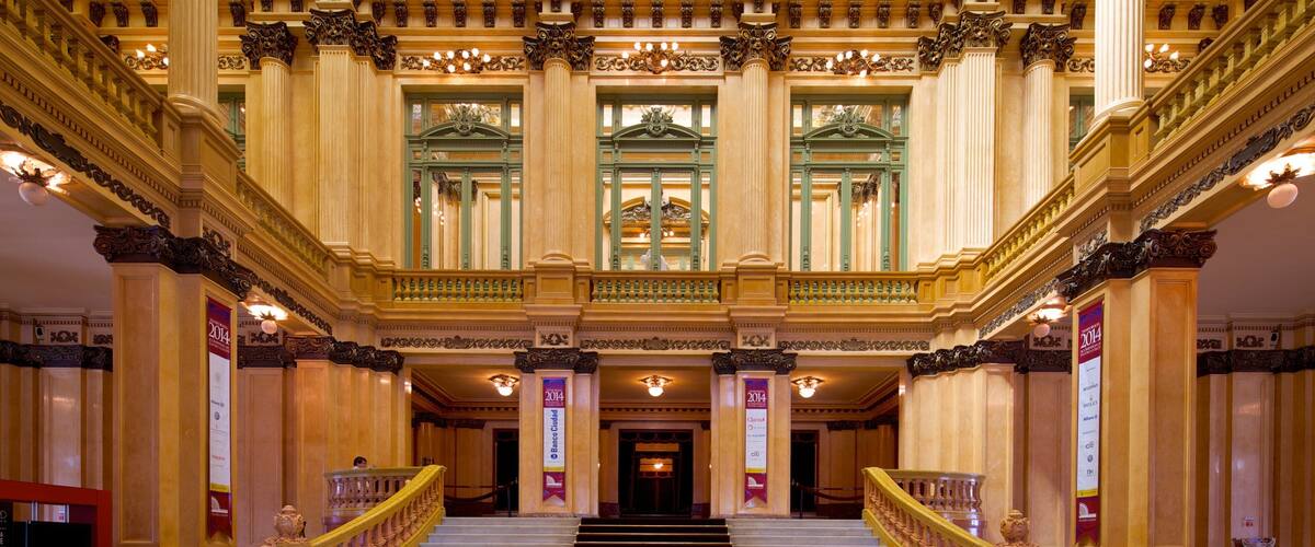 Teatro Colon which includes interior views and theatre scenes