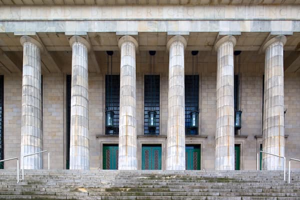 University of Buenos Aires showing heritage architecture