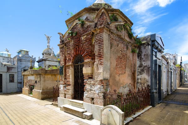 Cementerio de La Recoleta mit einem Friedhof