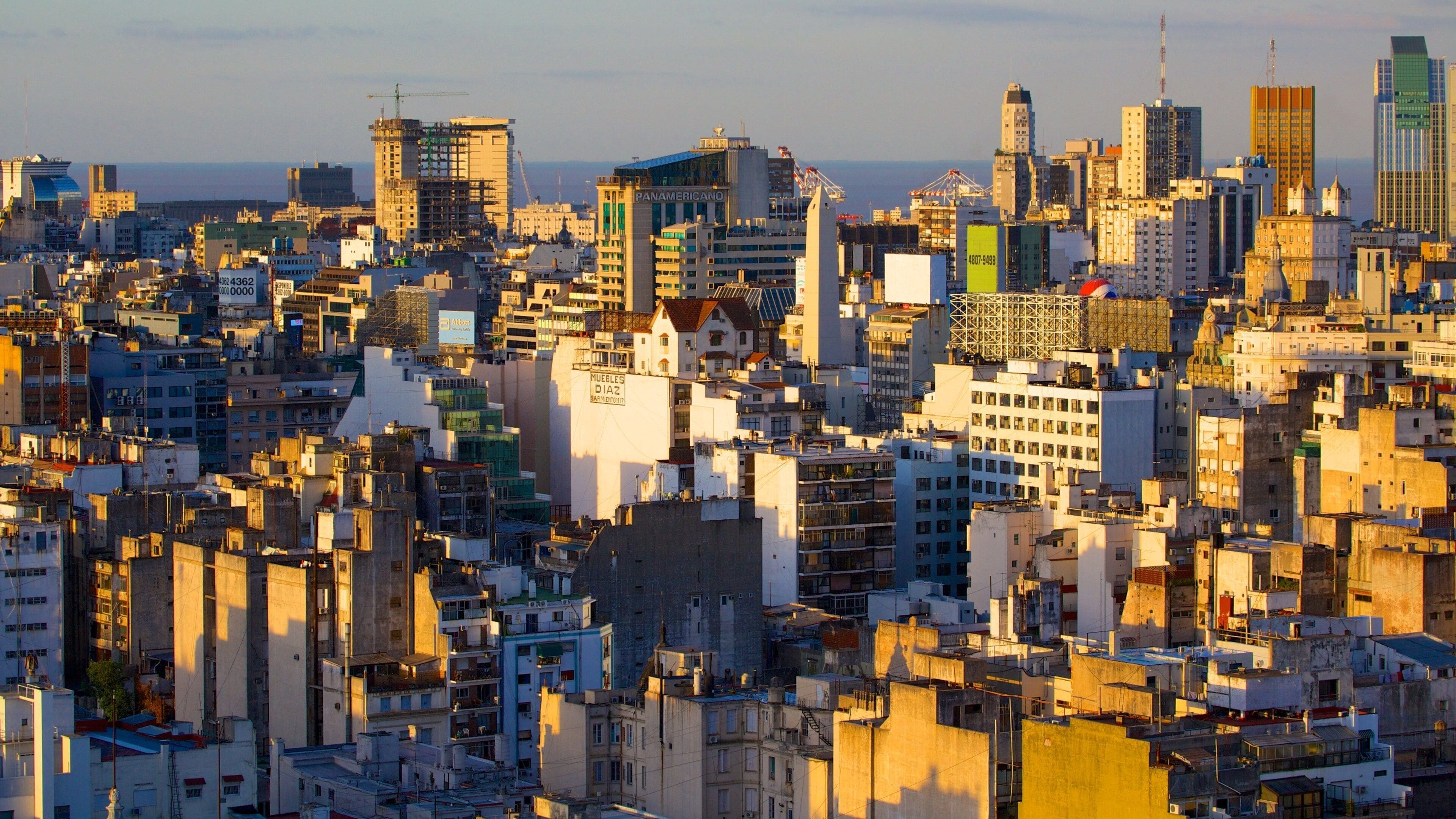 Buenos Aires showing a city and a skyscraper