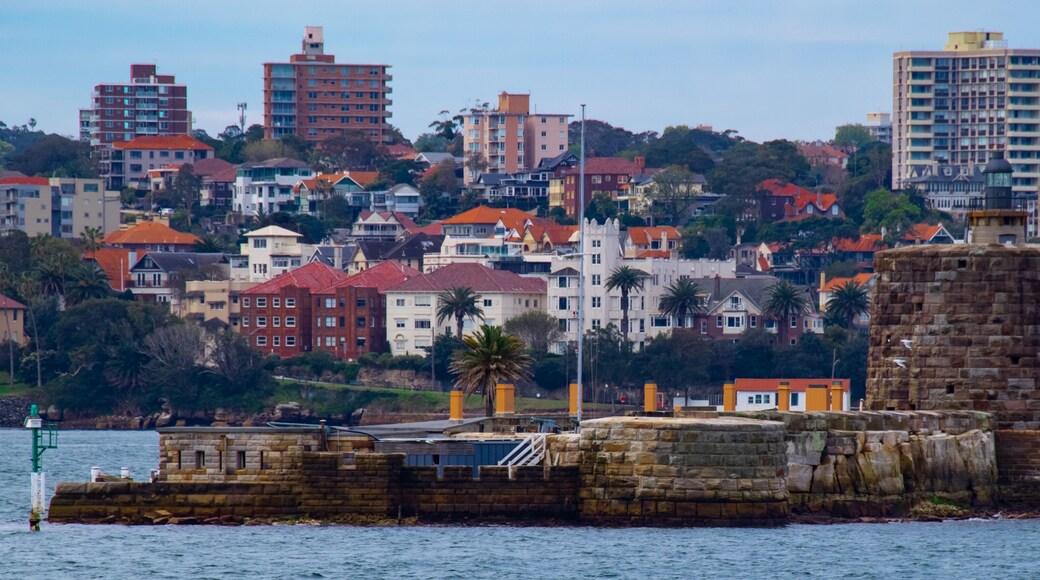 Fort Denison island in sydney harbour australia