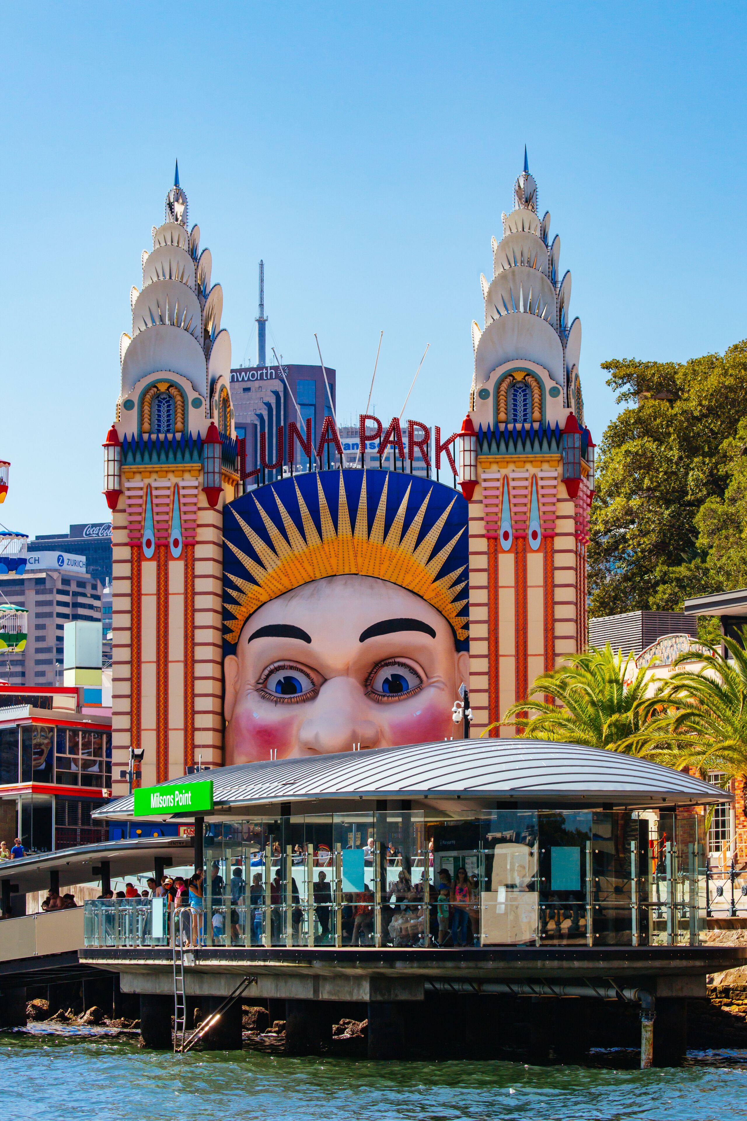 Luna Park in Sydney Australia