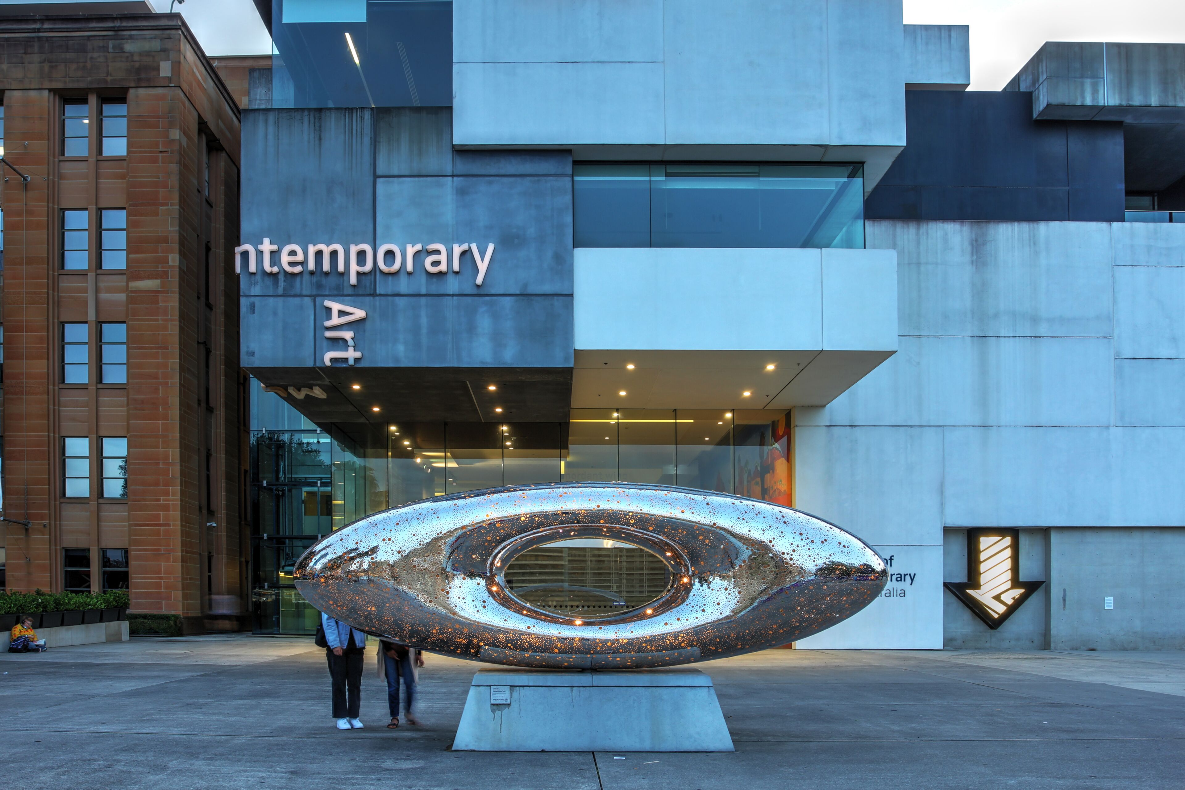 2012 cubist-style Mordant wing of the Museum of Contemporary Art Australia in Sydney