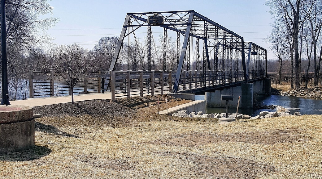 Beautiful Historic Bridge. Great walking path.