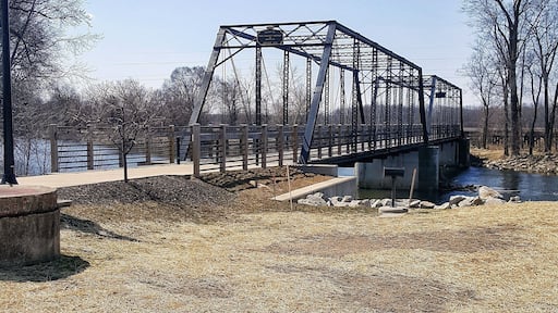 Beautiful Historic Bridge. Great walking path.