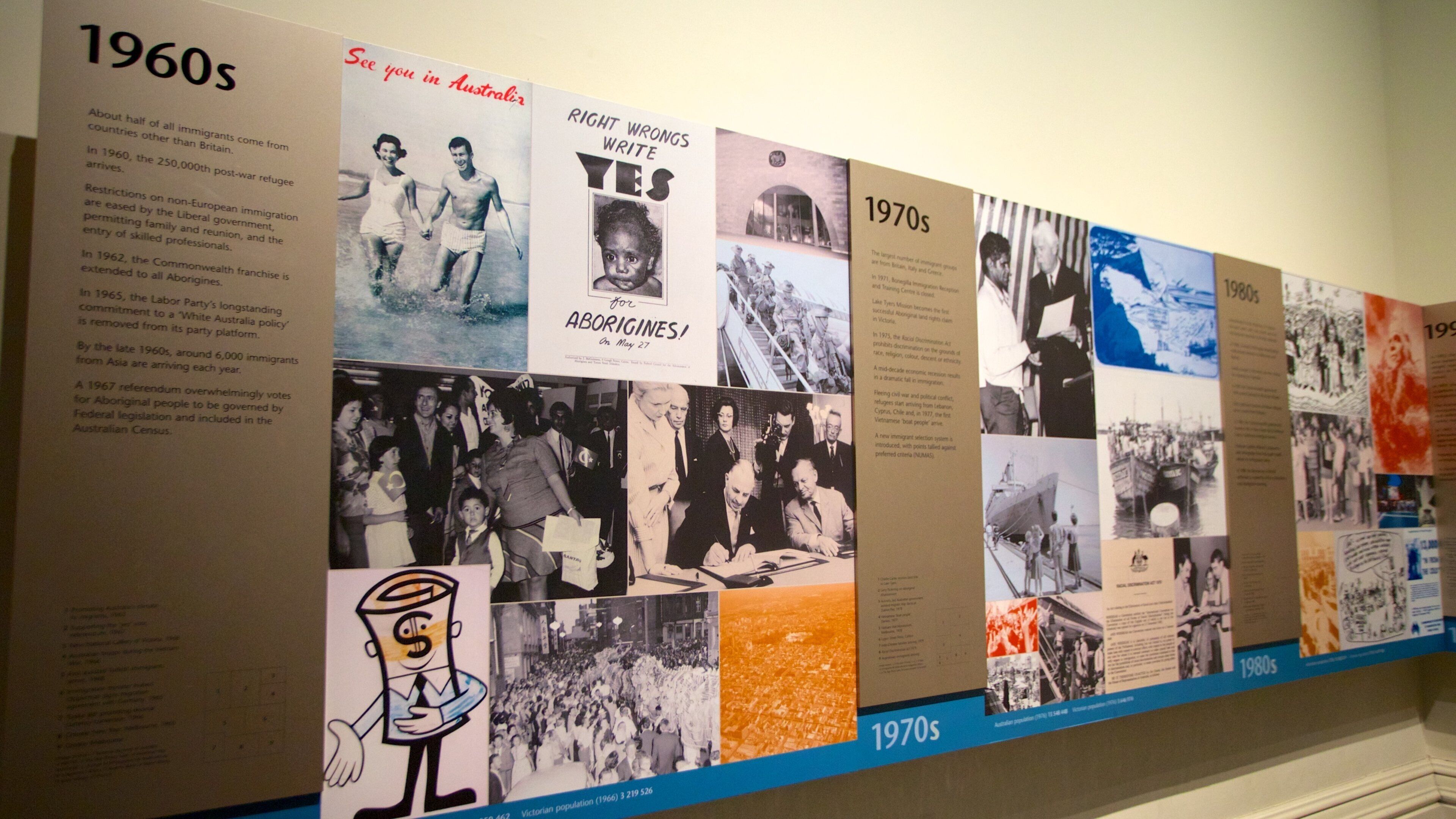 Immigration Museum which includes interior views