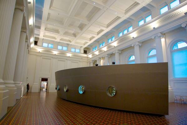 Immigration Museum showing interior views