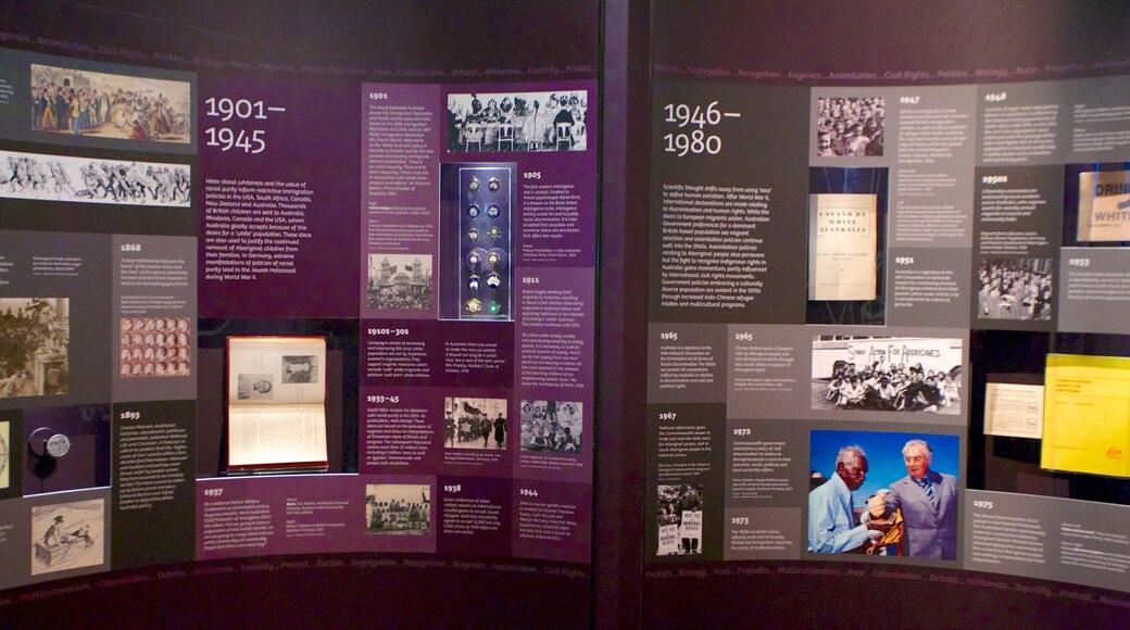 Immigration Museum featuring interior views