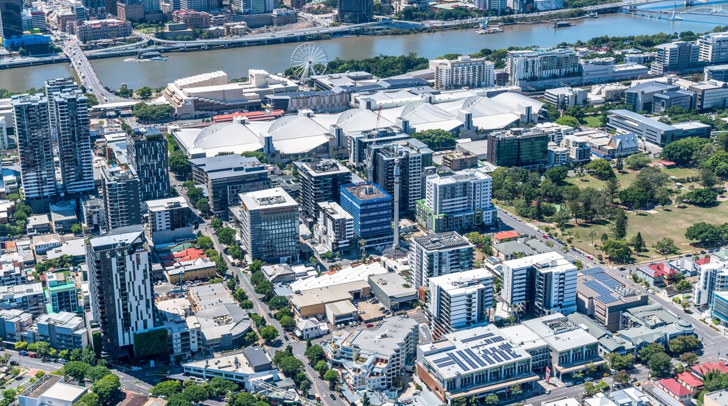Aerial Photo of Brisbane CBD