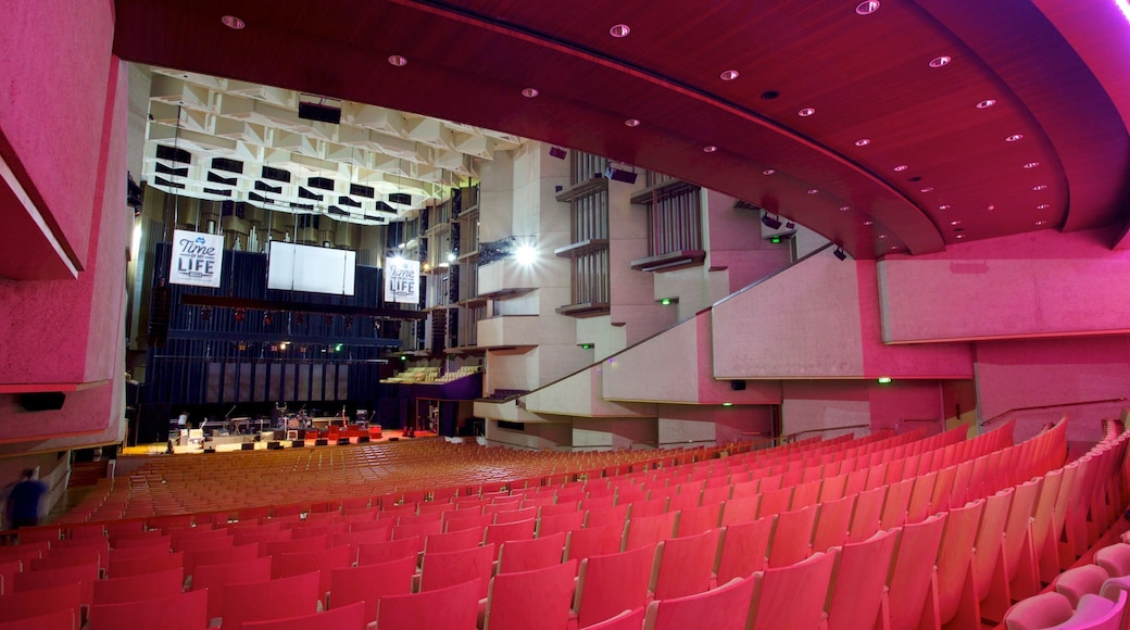 Queensland Performing Arts Centre showing interior views and theatre scenes