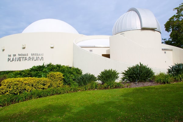 Sir Thomas Brisbane Planetarium showing modern architecture