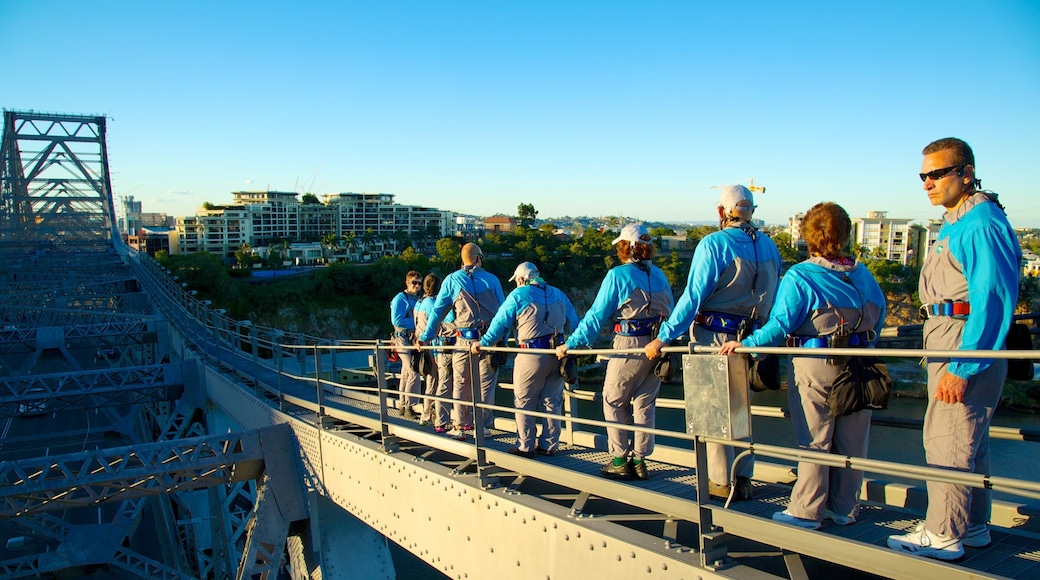 스토리 브리지 을 보여주는 도시, 전경 과 스카이라인