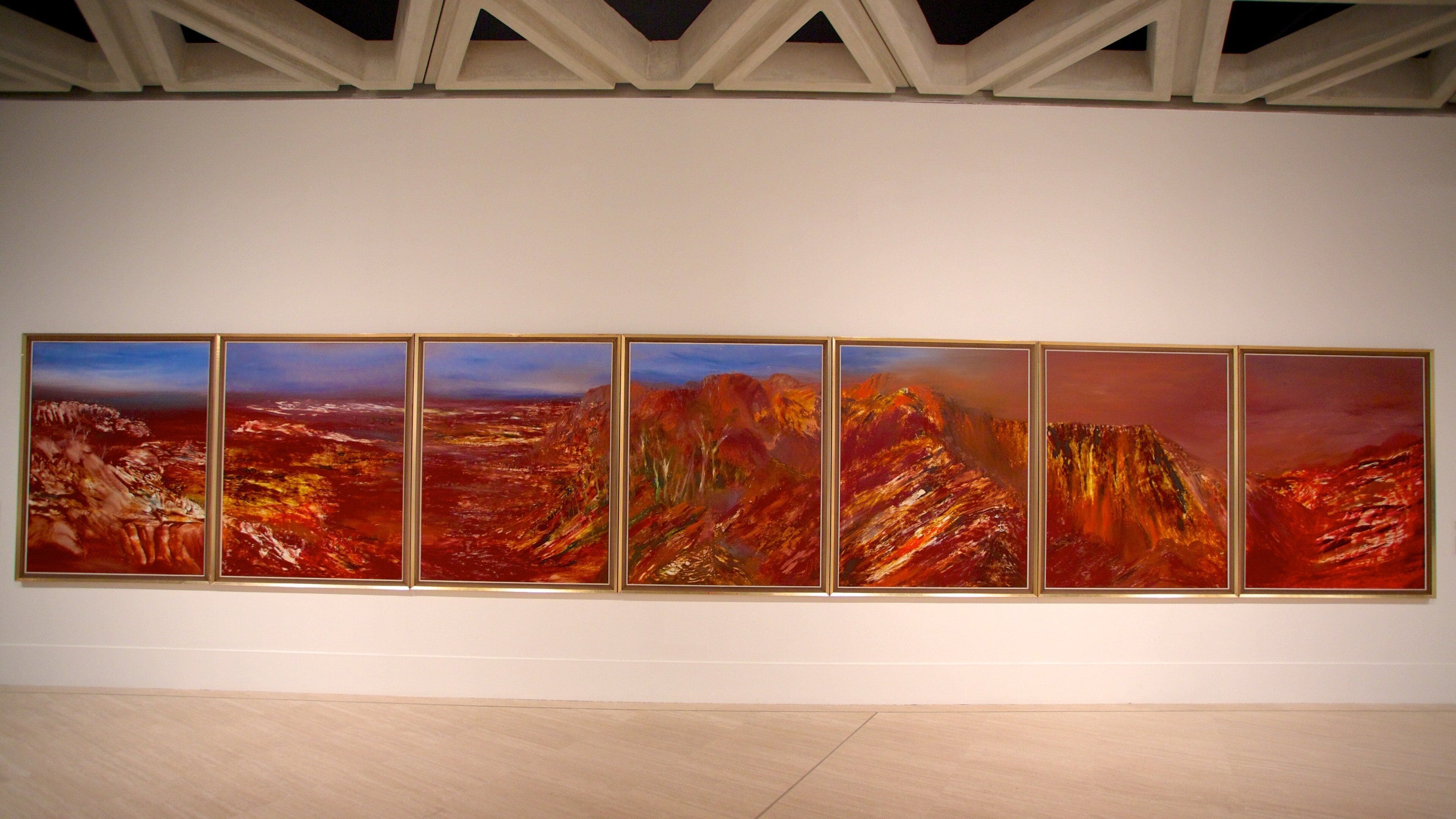 Art Gallery of Western Australia showing art and interior views