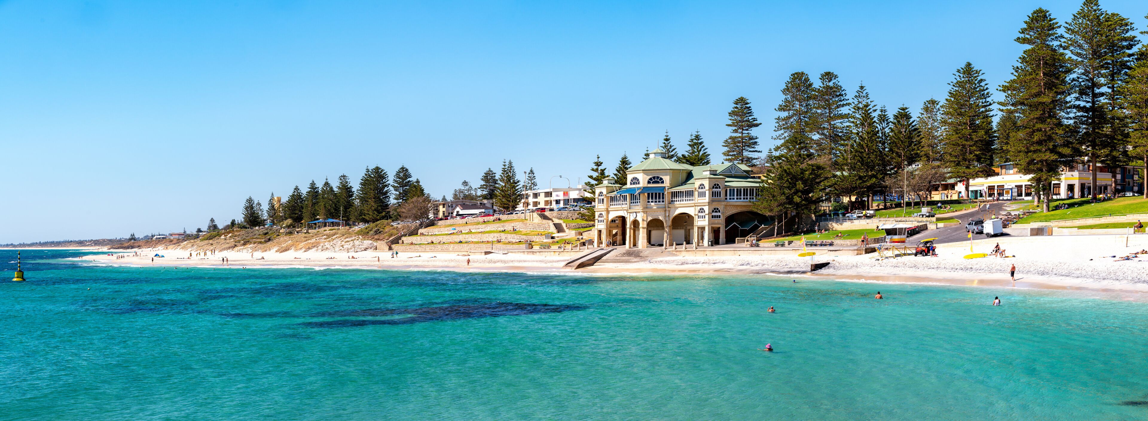 Beach in Perth city