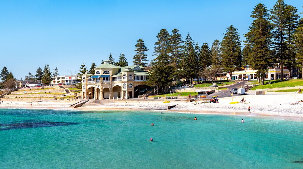 Beach in Perth city