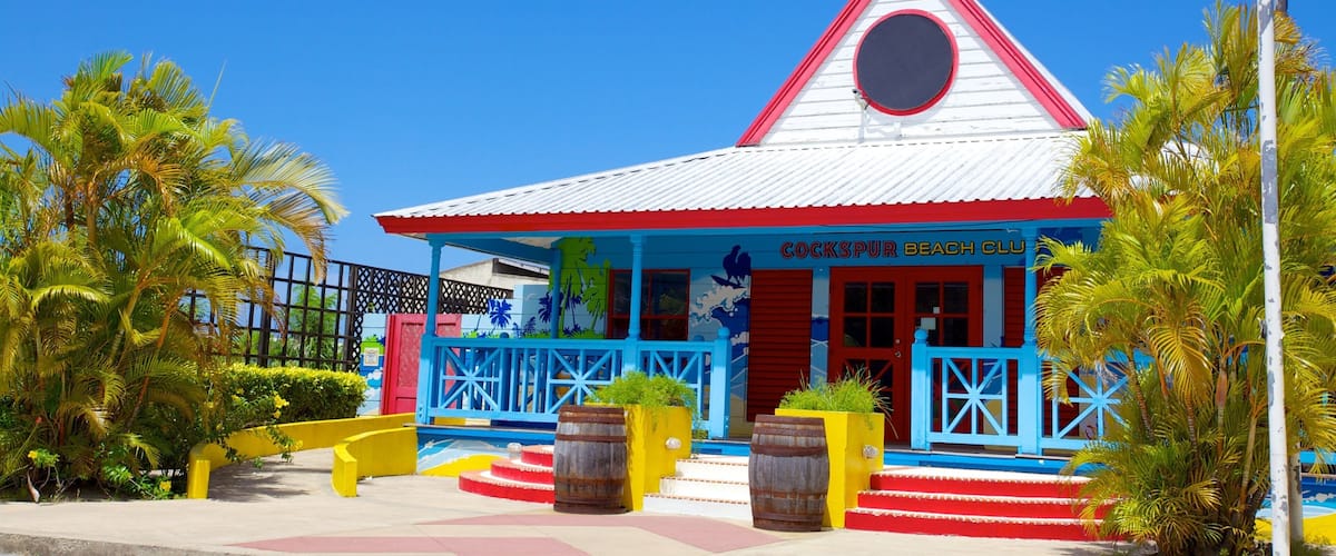 Brighton Beach joka esittää rantabaari