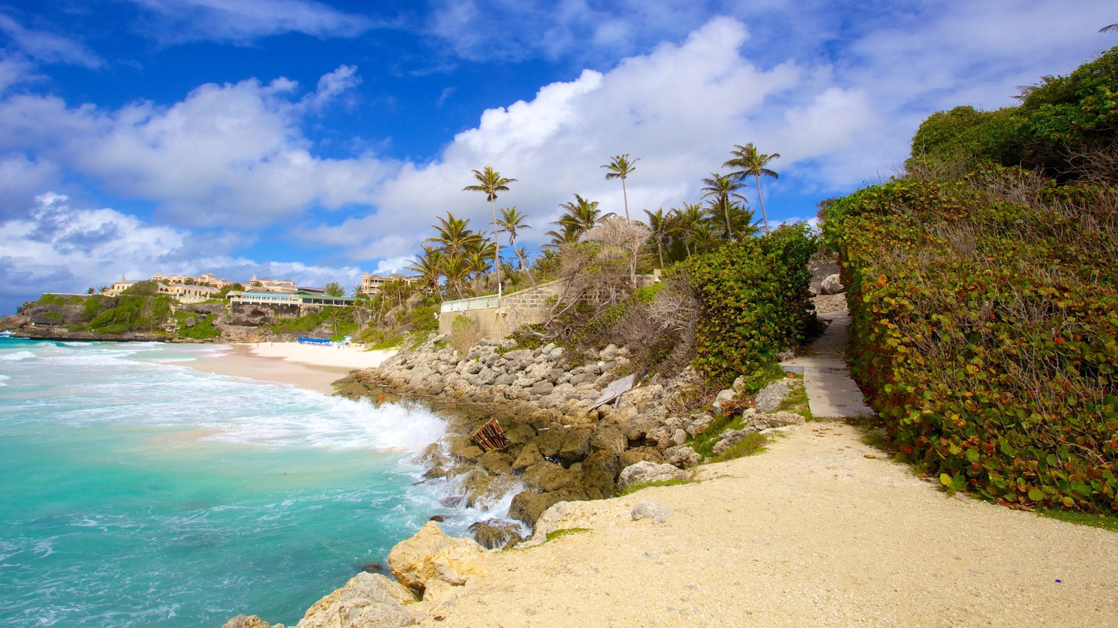 Crane Beach showing landscape views, rugged coastline and a beach