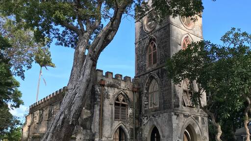 old church in barbados